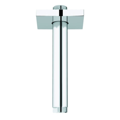 GROHE Deckenauslass Rainshower 27485 eckige Rosette Länge 142mm chrom, 27485000