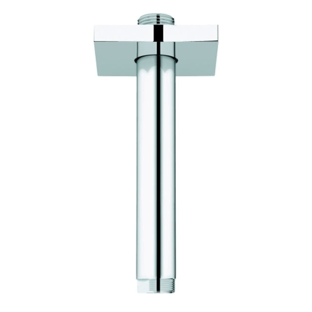GROHE Deckenauslass Rainshower 27485 eckige Rosette Länge 142mm chrom, 27485000