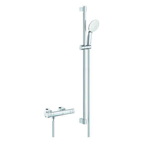 GROHE THM-Brausebatterie Grohtherm 800 C 34769_1 mit Brausegarnitur 900mm chrom, 34769001