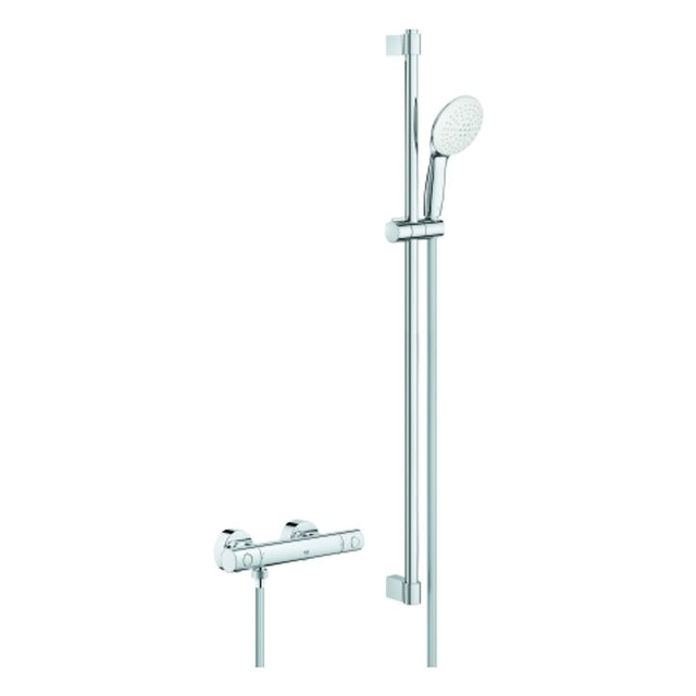 GROHE THM-Brausebatterie Grohtherm 800 C 34769_1 mit Brausegarnitur 900mm chrom, 34769001