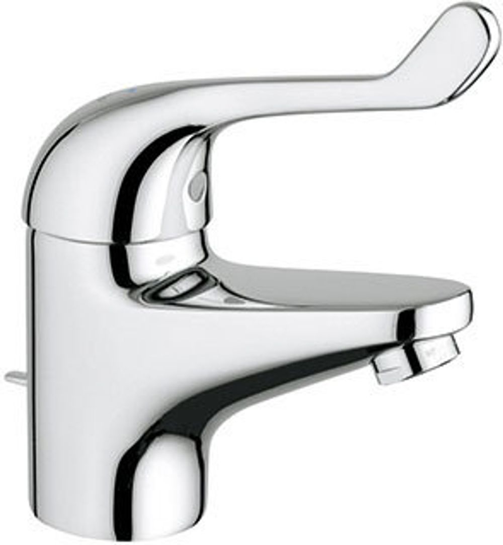 GROHE Sicherheitsmisch-WT-Batt. Euroeco Special 32788 Zugst.-Ablaufgrt. chrom, 32788000