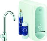 GROHE Starterkit GROHE Blue Home Mono 31498_1 Bluetooth/WIFI C-Auslauf chrom, 31498001