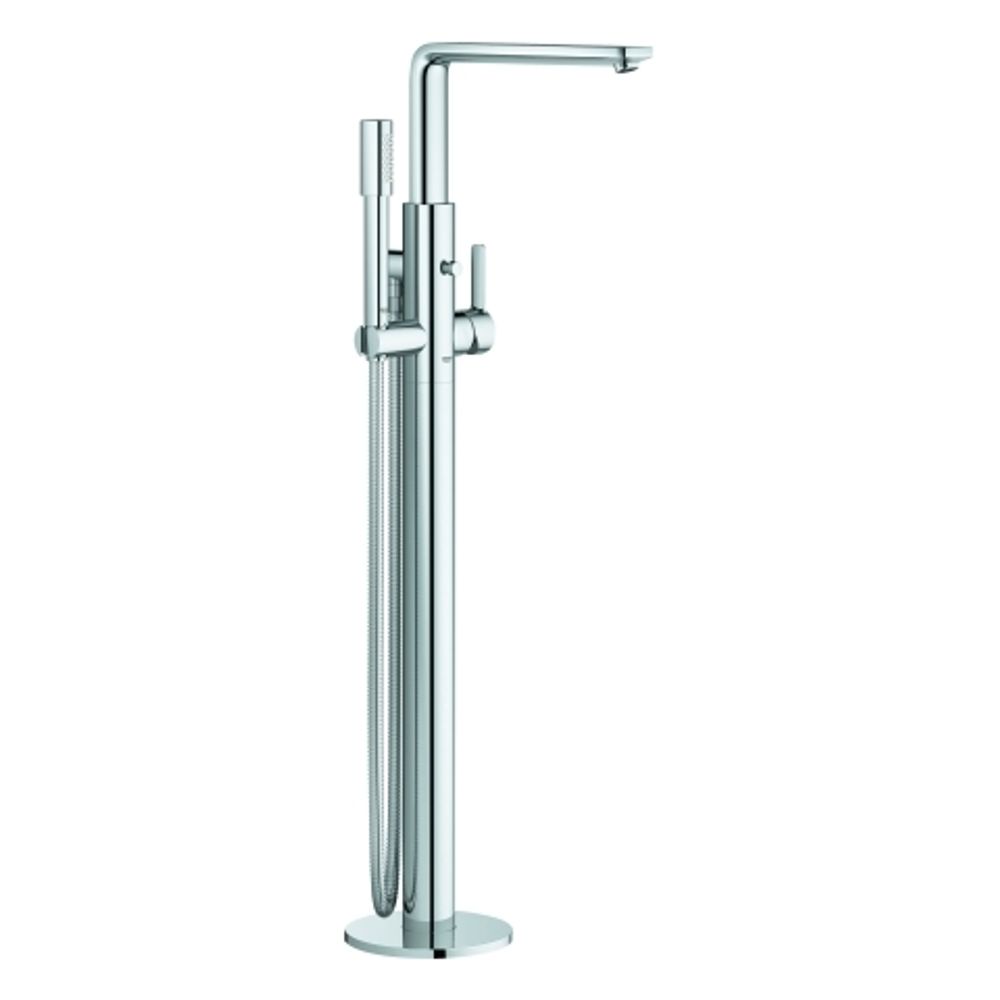 GROHE EH-Wannenbatterie Lineare 23792_1 Bodenmontage Fertigmontageset chrom, 23792001