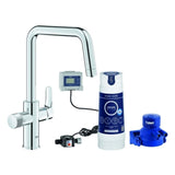 GROHE Starter Kit GROHE Blue Pure Eurosmart 30584 U-Auslauf S-Filter chrom, 30584000