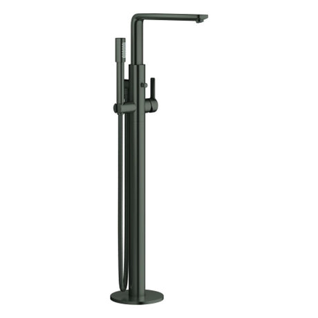 GROHE EH-Wannenbatterie Lineare 23792_1 Bodenmontage FMS hard graphite gebürstet, 23792AL1
