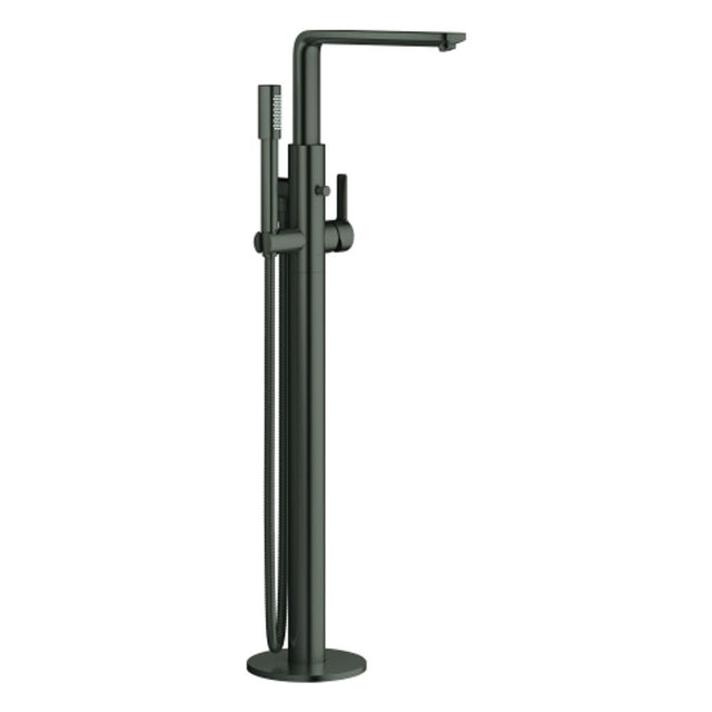 GROHE EH-Wannenbatterie Lineare 23792_1 Bodenmontage FMS hard graphite gebürstet, 23792AL1