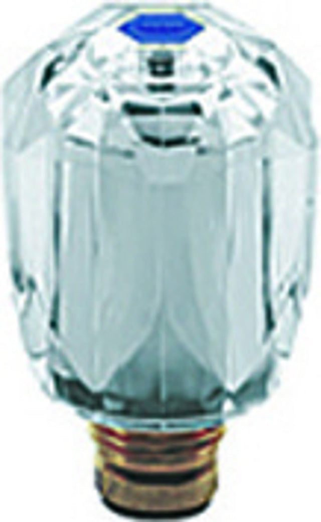 GROHE Oberteil 45951 mit Brillant Griff Markierung blau 1/2\" chrom, 45951000