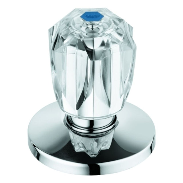 GROHE Oberteil 11541 1/2\" f.UP-Vent. Brillant Griff Markierung blau chrom, 11541000