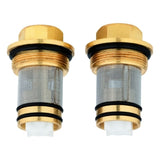 GROHE Rückflussverhinderer Thermostat 14116 DN15 chrom 2 Stück, 1411600M