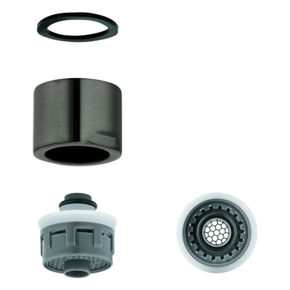 GROHE Mousseur 48343 Innengewinde M 28 x 1 hard graphite gebürstet, 48343AL0