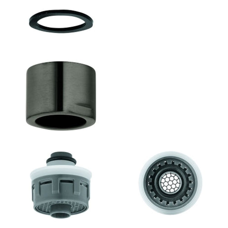 GROHE Mousseur 48343 Innengewinde M 28 x 1 hard graphite gebürstet, 48343AL0