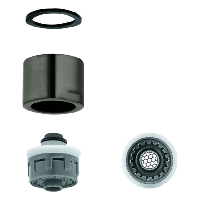 GROHE Mousseur 48343 Innengewinde M 28 x 1 hard graphite gebürstet, 48343AL0