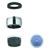 GROHE Mousseur 42604 M 24 x 1 Durchflussklasse PCA 3,5 l/min chrom, 42604000