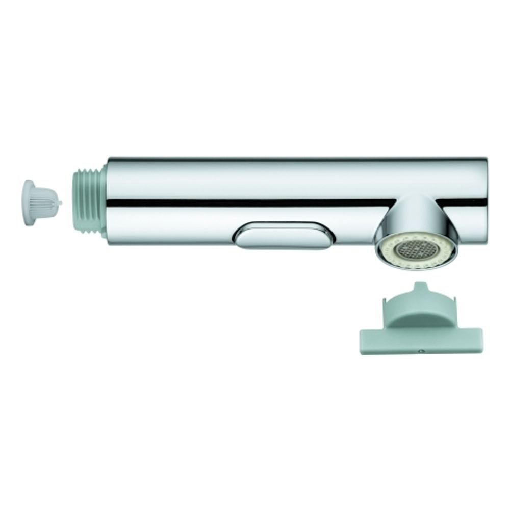 GROHE Spülbrause 48474 ausziehbare Spülbrause 2 Strahlarten chrom, 48474000