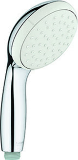 Handbrause Tempesta 100 1/2" 1-strahligverchromt Brauseboden weiss 9,5l/min Gr., 27923001