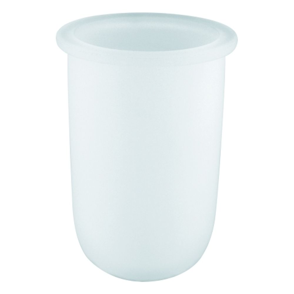 GROHE Ersatzglas f.Toilettenbürsten- garnitur Essentials, satin weiss, 40393000