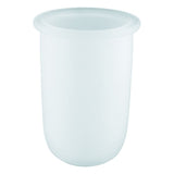 GROHE Ersatzglas f.Toilettenbürsten- garnitur Essentials, satin weiss, 40393000