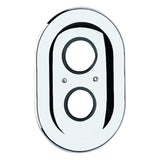 GROHE Rosette oval 47188 f.Autom. 2000/ Sentosa alt 225x150 chrom, 47188000