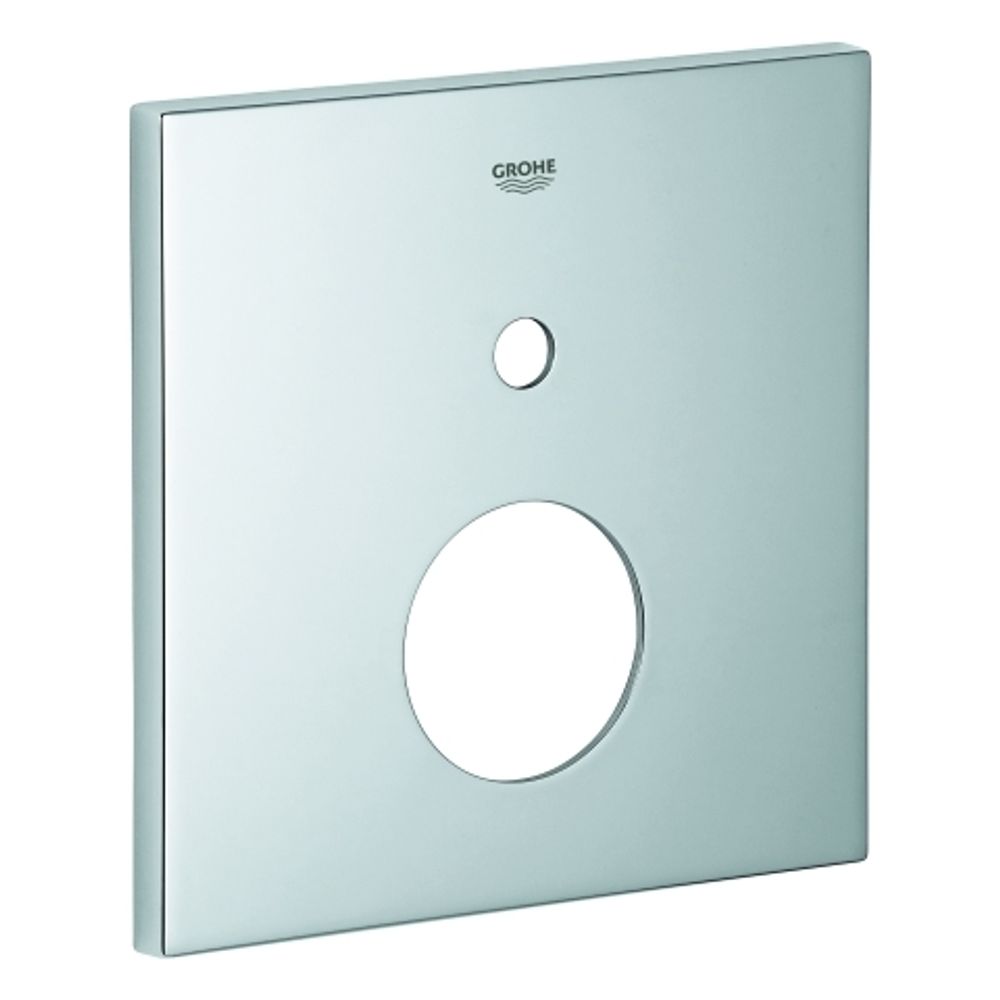 GROHE Rosette 48435 eckig für EMH-FMS mit 2-Wege Umstellung chrom, 48435000