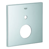 GROHE Rosette 48435 eckig für EMH-FMS mit 2-Wege Umstellung chrom, 48435000