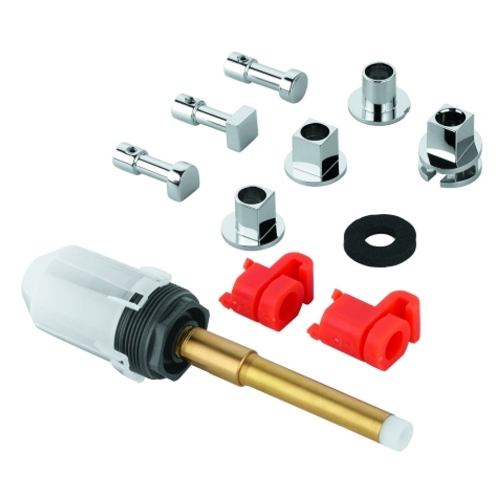 GROHE Umstellung für UP-Einhandmischer Wanne, 25mm, incl.Umstellknopf, chrom, 48444000