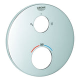GROHE Rosette 49074 rund für THM-Fertigmontagesets chrom, 49074000