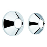 GROHE Rosette 02210 für S-Anschluss DN 15 d:70mm 2 Stück chrom, 0221000M