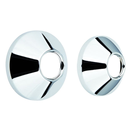 GROHE Rosette 02210 für S-Anschluss DN 15 d:70mm 2 Stück chrom, 0221000M