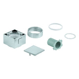 GROHE Temperaturwählgriff 49091 eckig für THM-Fertigmontagesets chrom, 49091000
