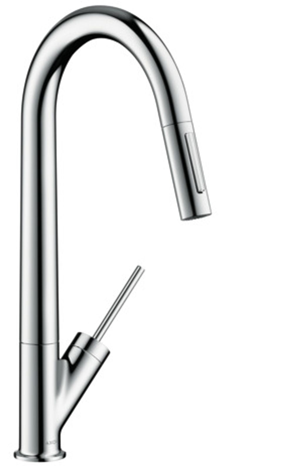 AXOR HG Spültischmischer Axor Starck edelstahl-optik mit Ausziehbrause, 10821800