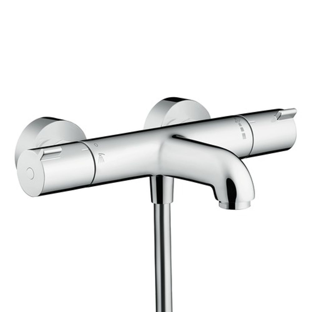 hansgrohe Ecostat Wannenthermostat 1001 CL Aufputz Chrom, 13201000