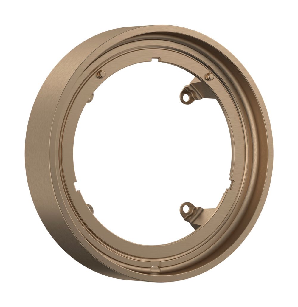 Hansgrohe HG Verlängerungsrosette rund 22 mm Brushed Bronze, 13624140