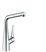 Hansgrohe HG Spültischmischer 320 Metris M71 Ausziehauslauf 1jet chrom, 14821000