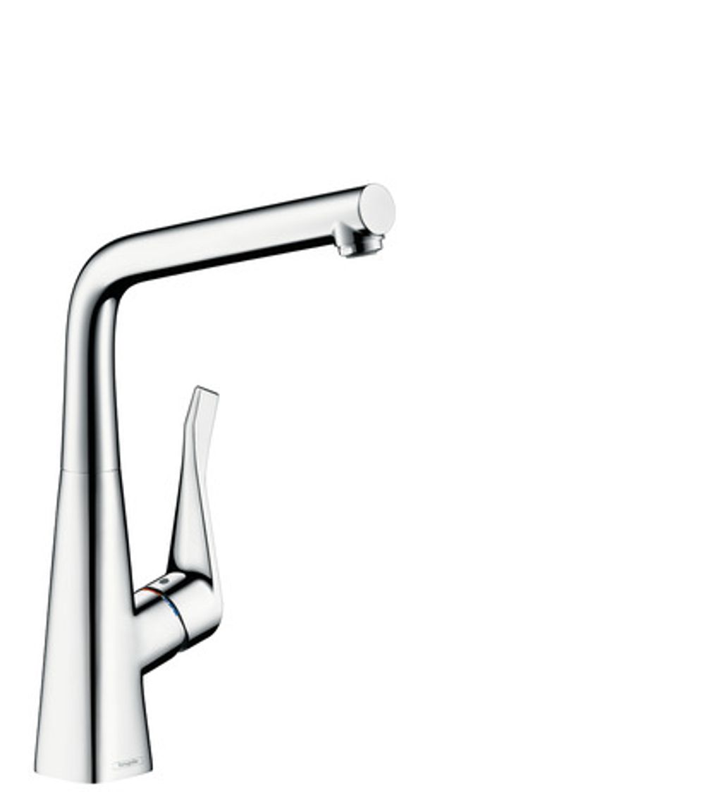 Hansgrohe HG Spültischmischer 320 Metris M71 Vorfenster 1jet chrom, 14823000