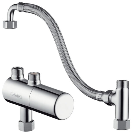 hansgrohe Ecostat Untertischthermostat Aufputz Chrom, 15346000