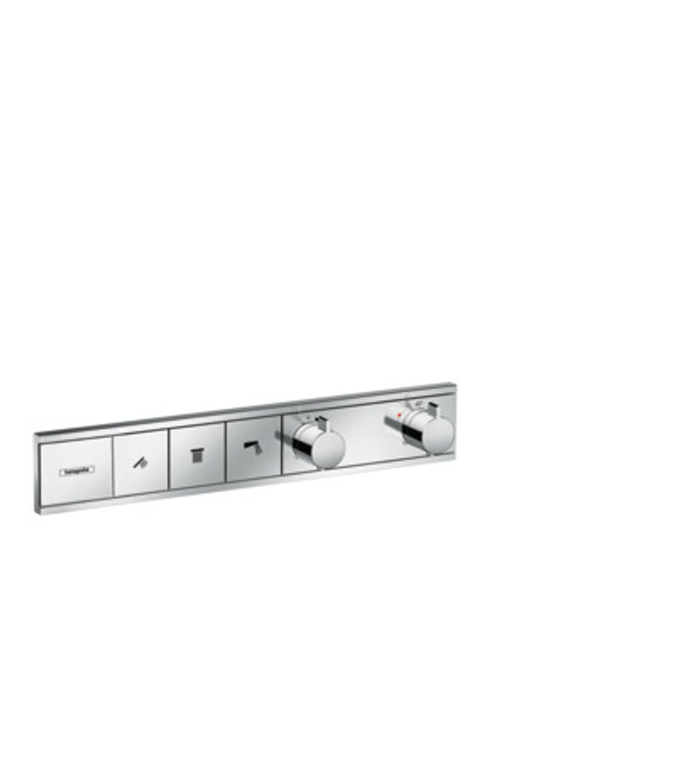 hansgrohe RainSelect Thermostat Unterputz für 3 Verbraucher Chrom, 15381000