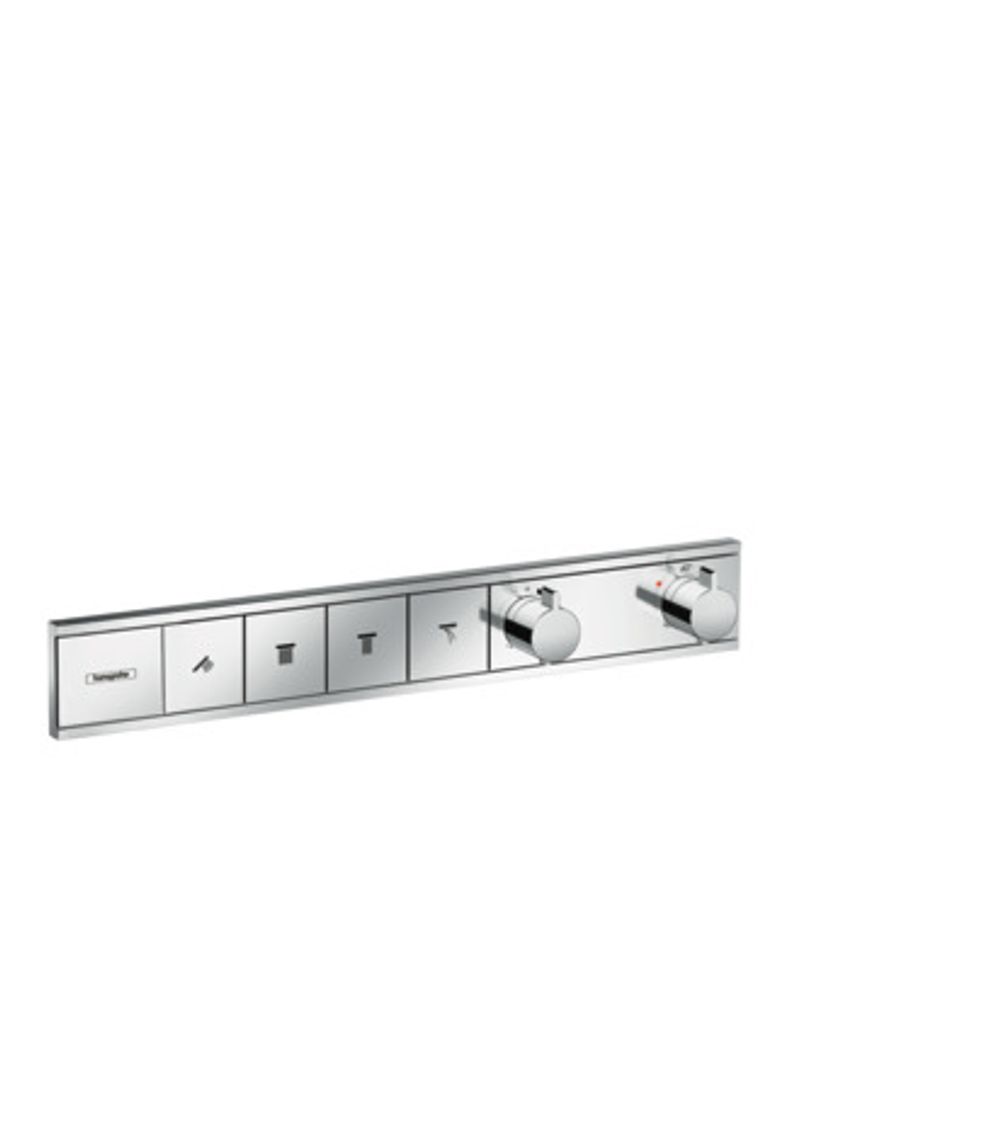 hansgrohe RainSelect Thermostat Unterputz für 4 Verbraucher Chrom, 15382000
