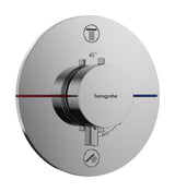 Hansgrohe HG ShowerSelect Comfort S Thermostat Unterputz für 2 Verbraucher Chrom, 15554000