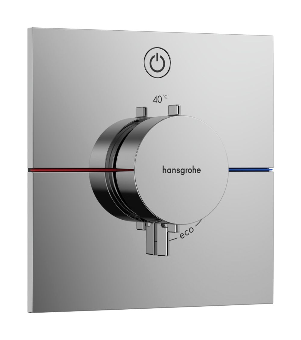 Hansgrohe HG ShowerSelect Comfort E Thermostat Unterputz für 1 Verbraucher Chrom, 15571000