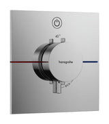 Hansgrohe HG ShowerSelect Comfort E Thermostat Unterputz für 1 Verbraucher Chrom, 15571000
