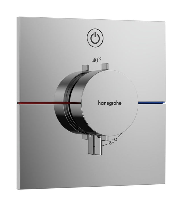 Hansgrohe HG ShowerSelect Comfort E Thermostat Unterputz für 1 Verbraucher Chrom, 15571000