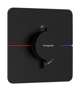 Hansgrohe HG ShowerSelect Comfort Q Thermostat Unterputz Mattschwarz, 15588670