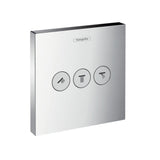 hansgrohe ShowerSelect Ventil Unterputz für 3 Verbraucher Chrom, 15764000