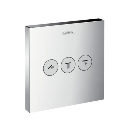 hansgrohe ShowerSelect Ventil Unterputz für 3 Verbraucher Chrom, 15764000
