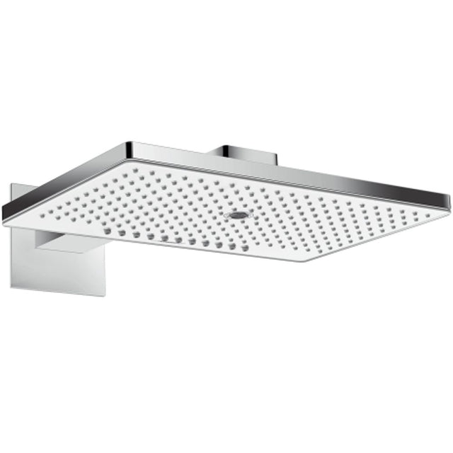hansgrohe Rainmaker Select Kopfbrause 460 3jet mit Brausearm Weiß/Chrom, 24007400