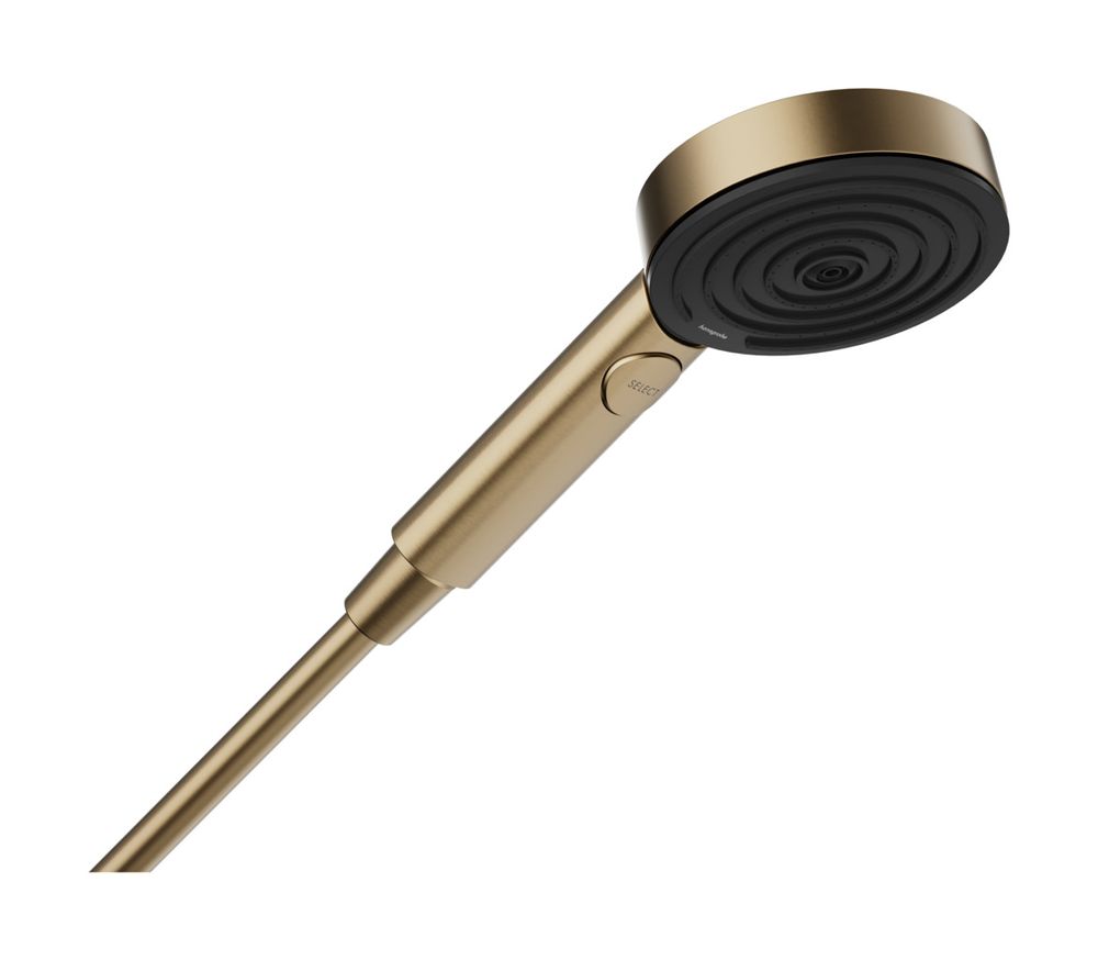 hansgrohe Pulsify Select S Handbrause 105 3jet Relaxation EcoSmart Brushed Bronze, 24111140