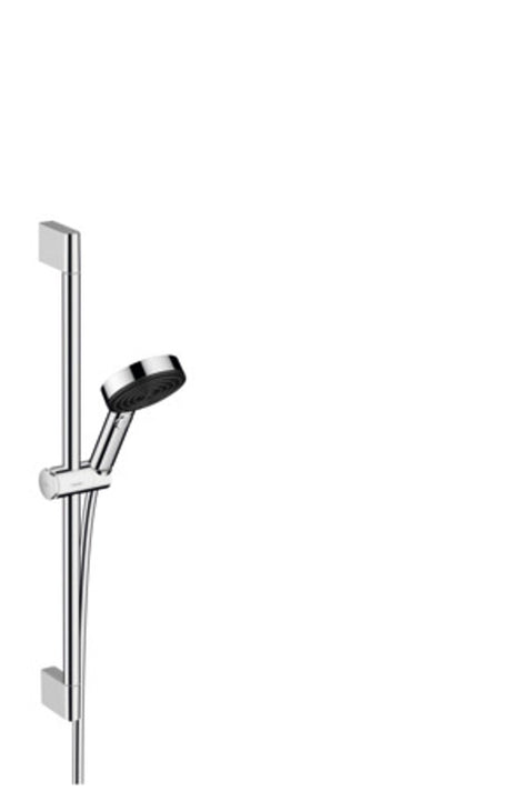 hansgrohe Pulsify Select S Brauseset 105 3jet Relaxation mit Brausestange 65 cm Chrom, 24160000