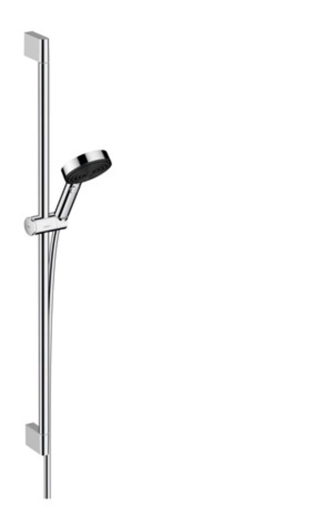 hansgrohe Pulsify Select S Brauseset 105 3jet Relaxation mit Brausestange 90 cm Chrom, 24170000