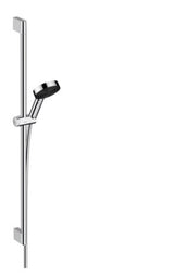 hansgrohe Pulsify Select S Brauseset 105 3jet Relaxation EcoSmart mit Brausestange 90 cm Chrom, 24171000