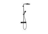 hansgrohe Pulsify S Showerpipe 260 1jet mit ShowerTablet Select 400 Mattschwarz, 24220670